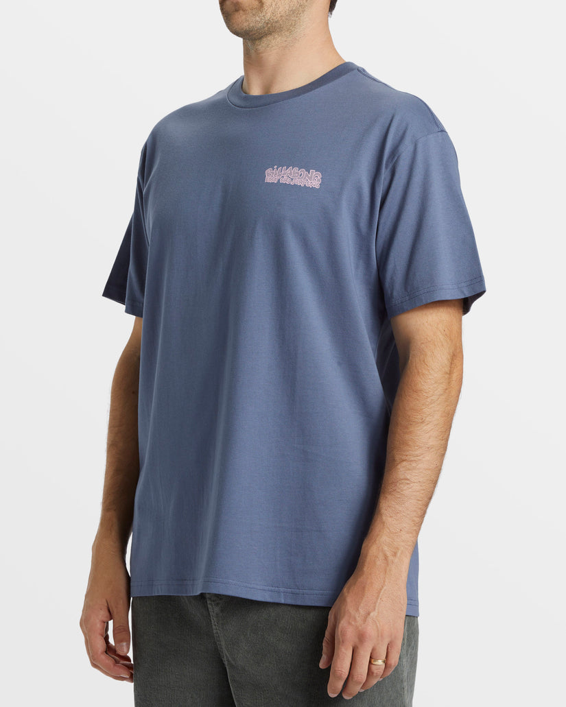 Early Birds T-Shirt - Slate Blue