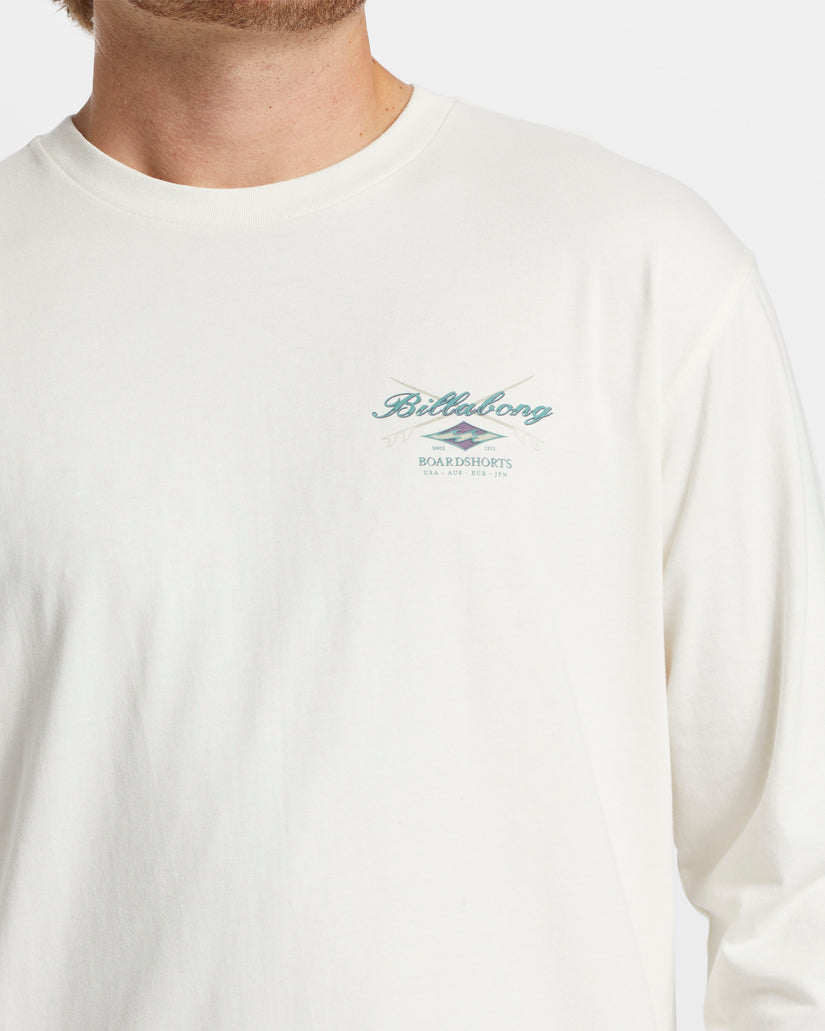 Crossboards Long Sleeve T-Shirt - Off White