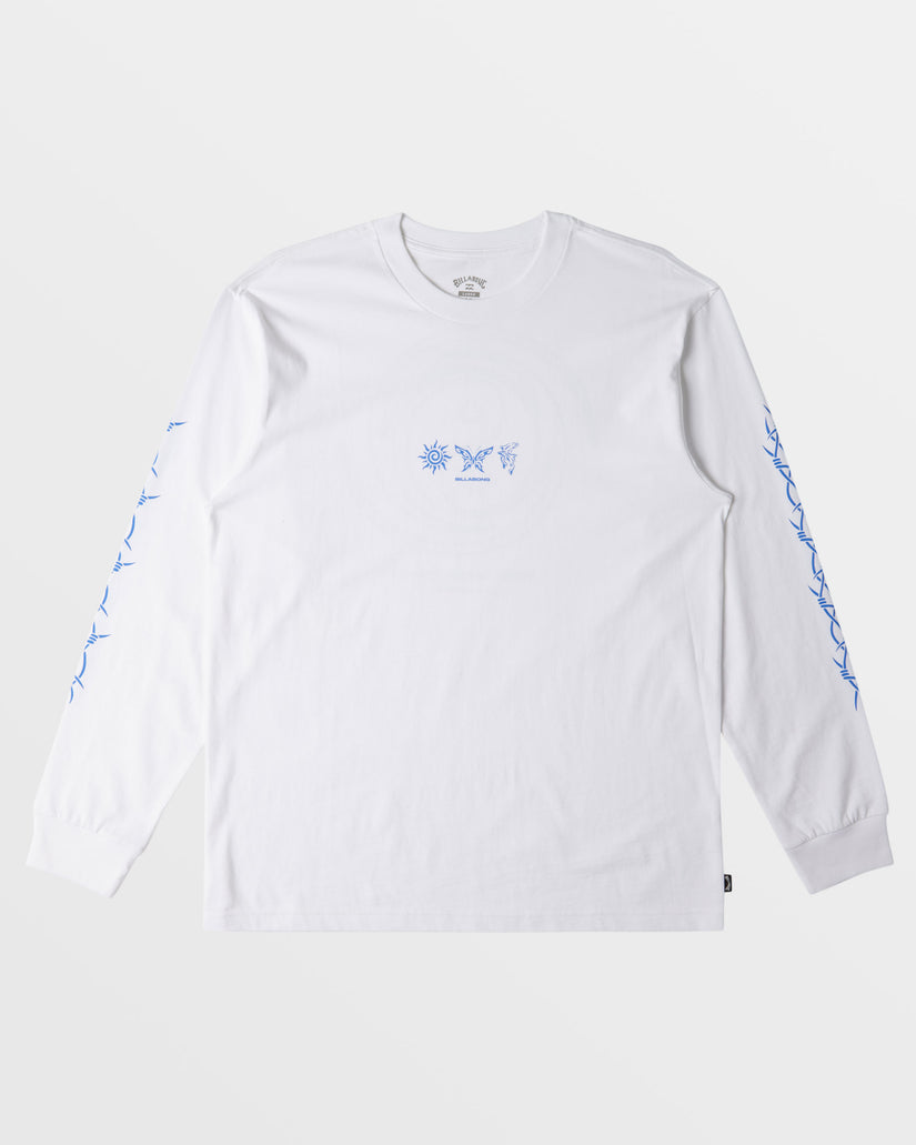 Triple Threat OG Long Sleeve T-Shirt - White