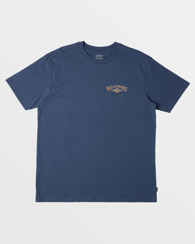 A/Div Arch T-Shirt - Slate Blue