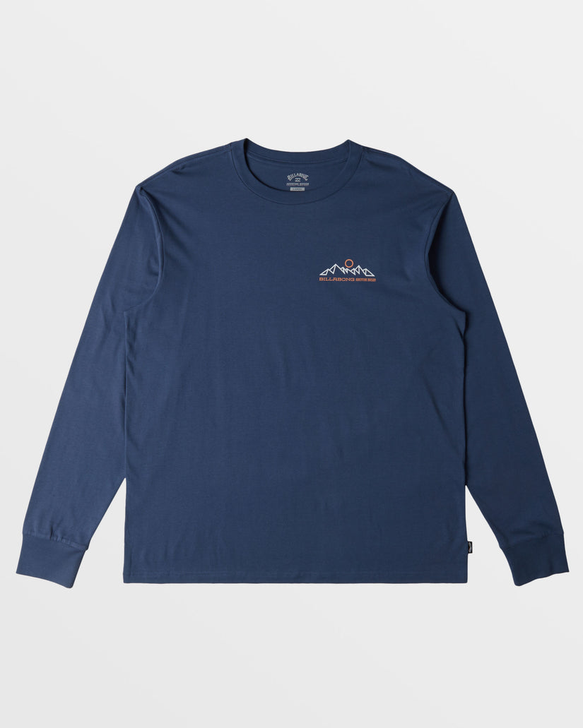 Range Long Sleeve T-Shirt - Slate Blue