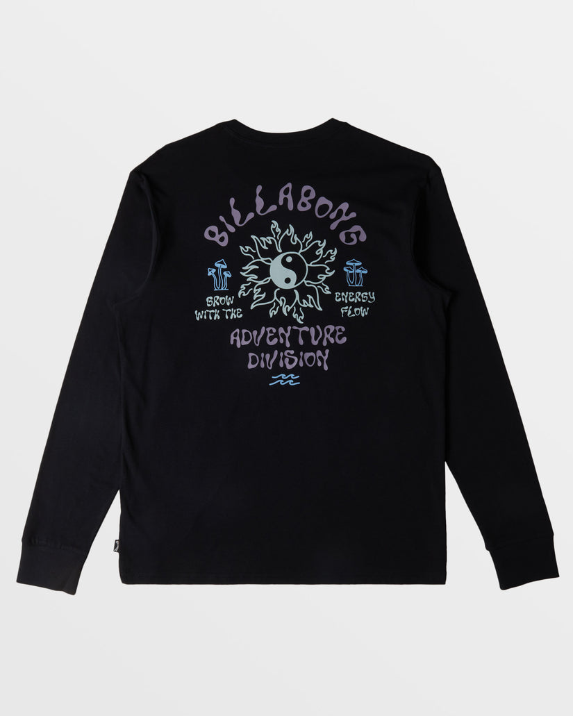 Flow Long Sleeve T-Shirt - Black