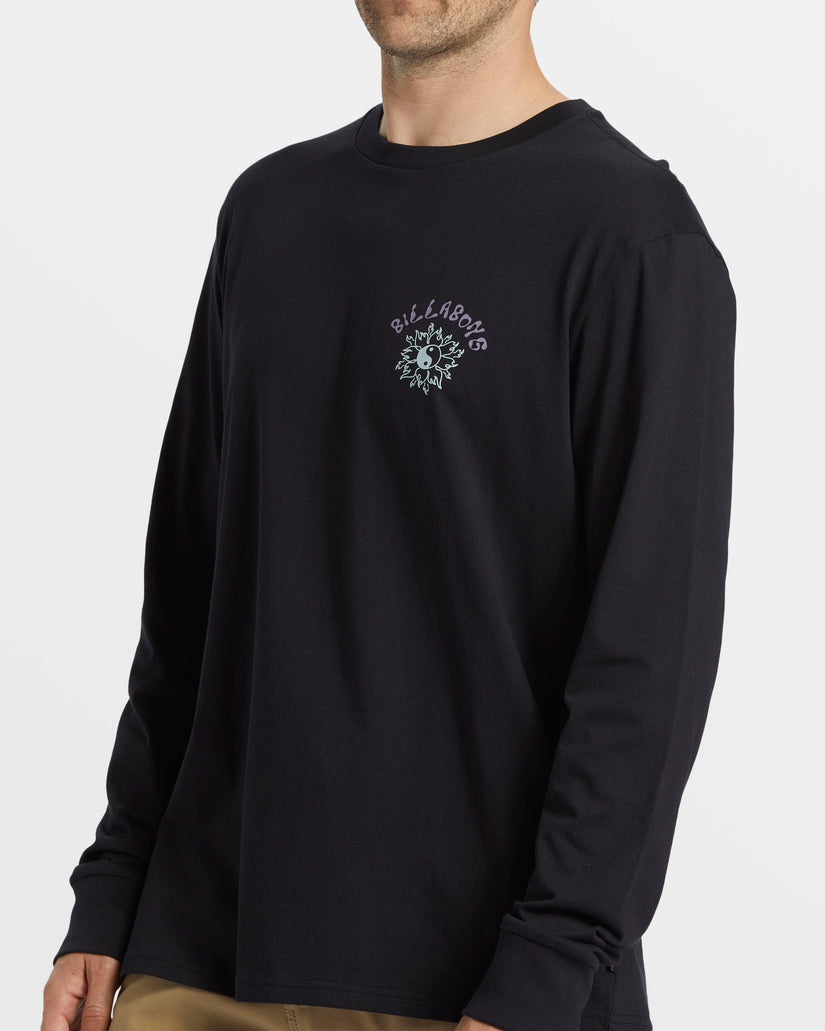 Flow Long Sleeve T-Shirt - Black