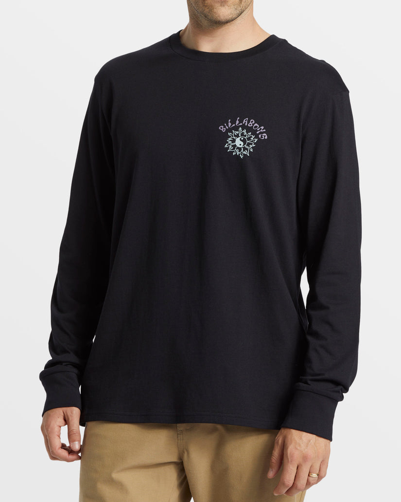 Flow Long Sleeve T-Shirt - Black