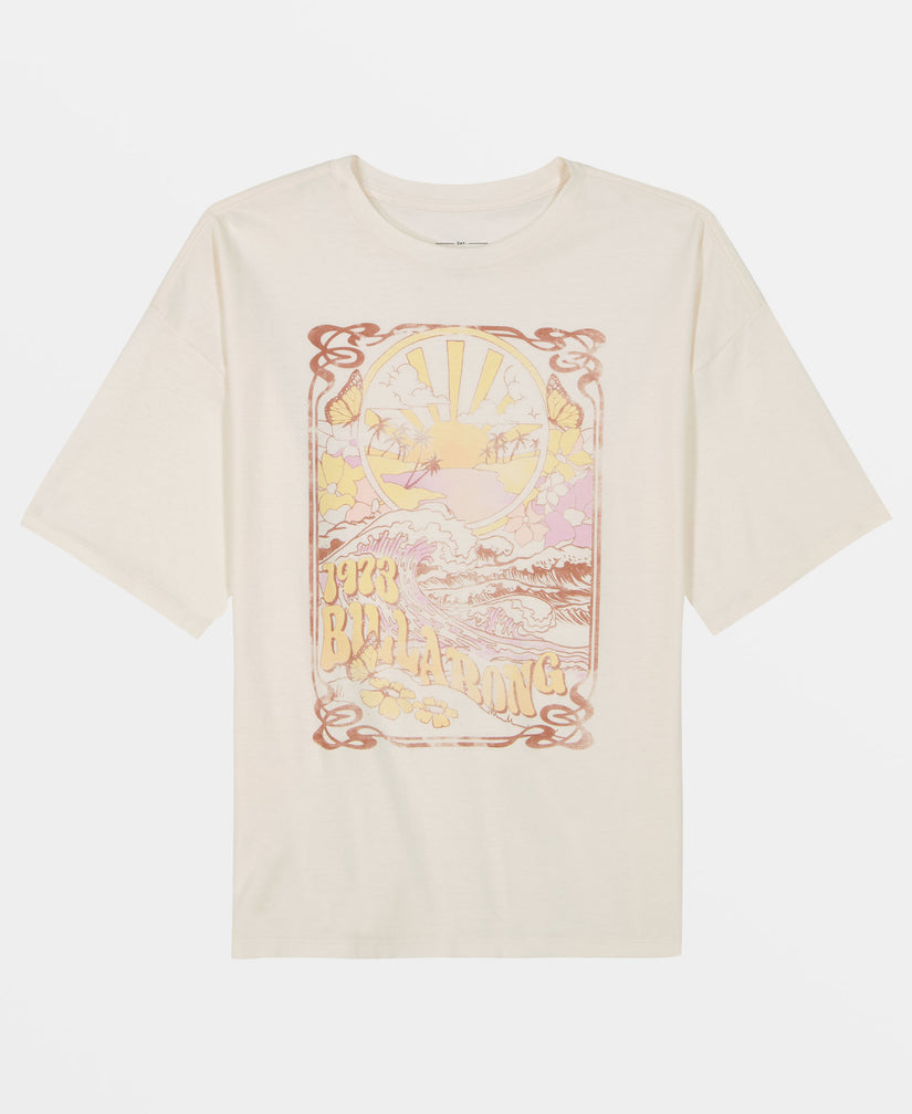 Girls Magic Swell T-Shirt - Salt Crystal