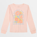 Girls Nature Free Long Sleeve T-Shirt - Feelin Peachy