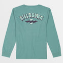 Little Boys Bubblearch Long Sleeve T-Shirt - Dusty Teal Heather