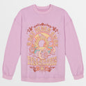 Girls Day Dreaming Crewneck Sweatshirt - Lilac Smoke