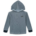 Little Boys Keystone Hoodie - Blue Wash