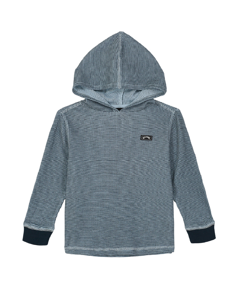 Little Boys Keystone Hoodie - Blue Wash