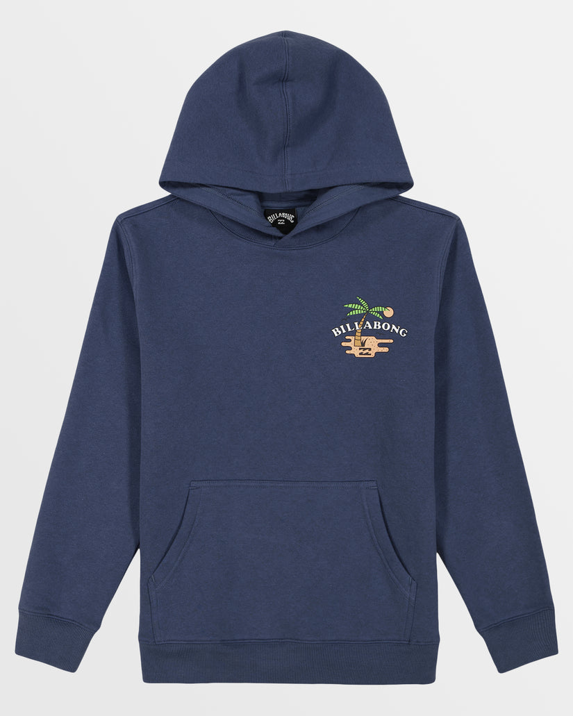 Boys Shore Hoodie - Slate Blue