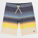 Little Boys All Day Stripe Pro 5" Boardshorts - Dusty Navy