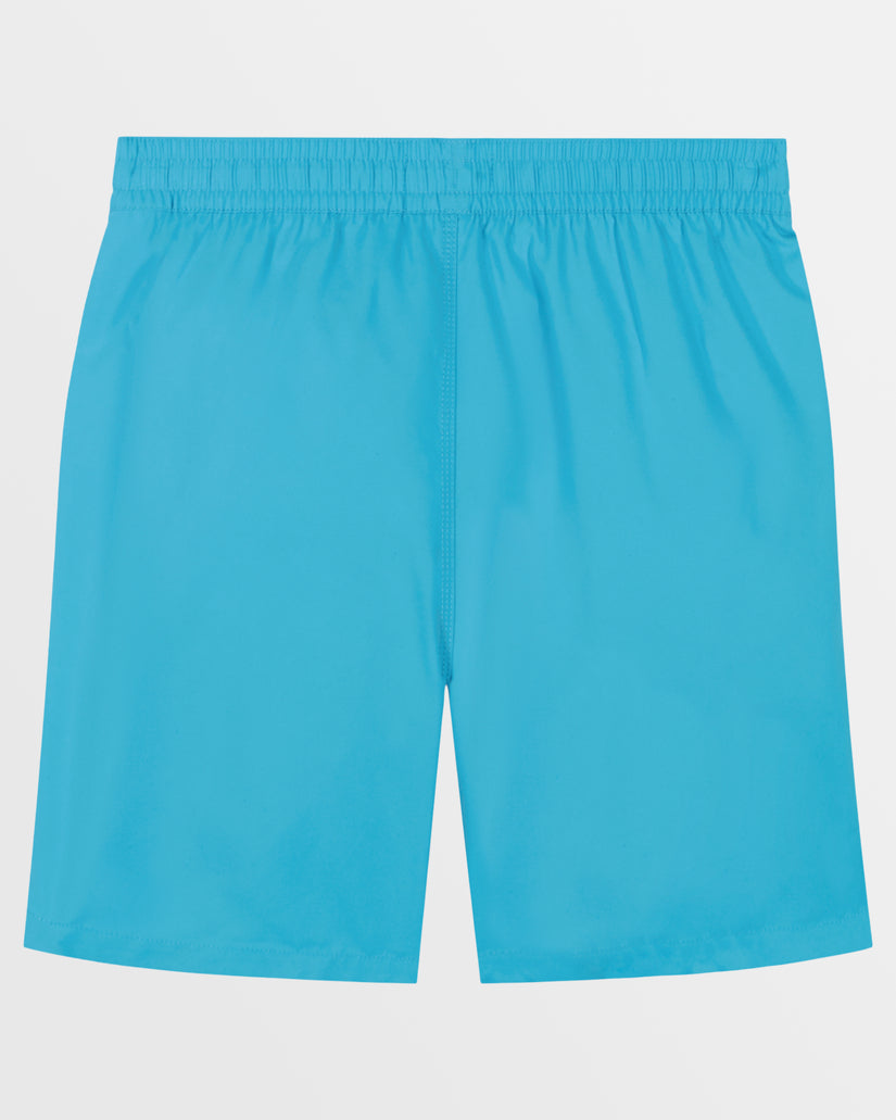 Boys All Day Layback 6.5" Boardshorts - Cyan