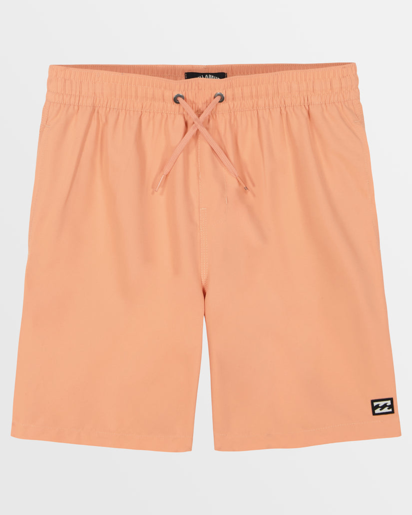 Boys All Day Layback 6.5" Boardshorts - Sunset