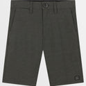 Boys Crossfire 8" Shorts - Asphalt