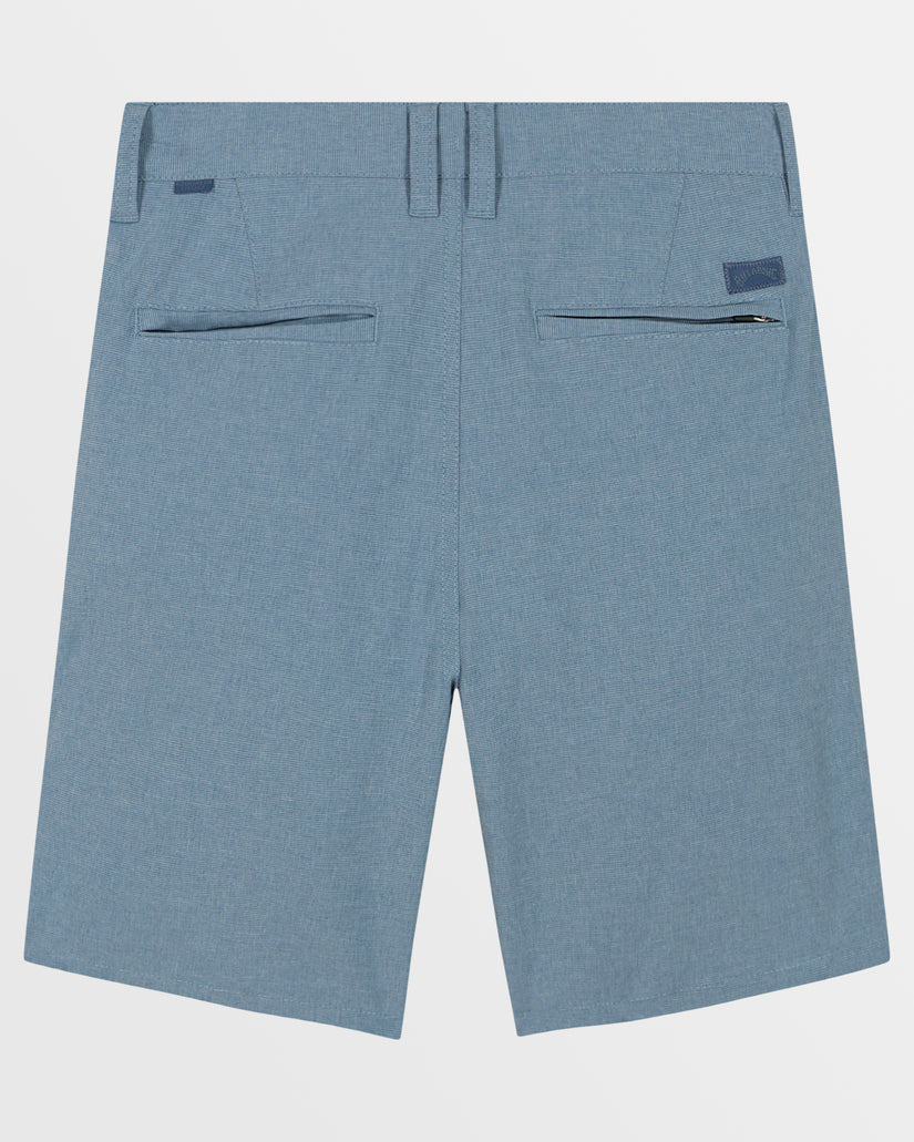 Boys Crossfire 8" Shorts - Dusty Blue