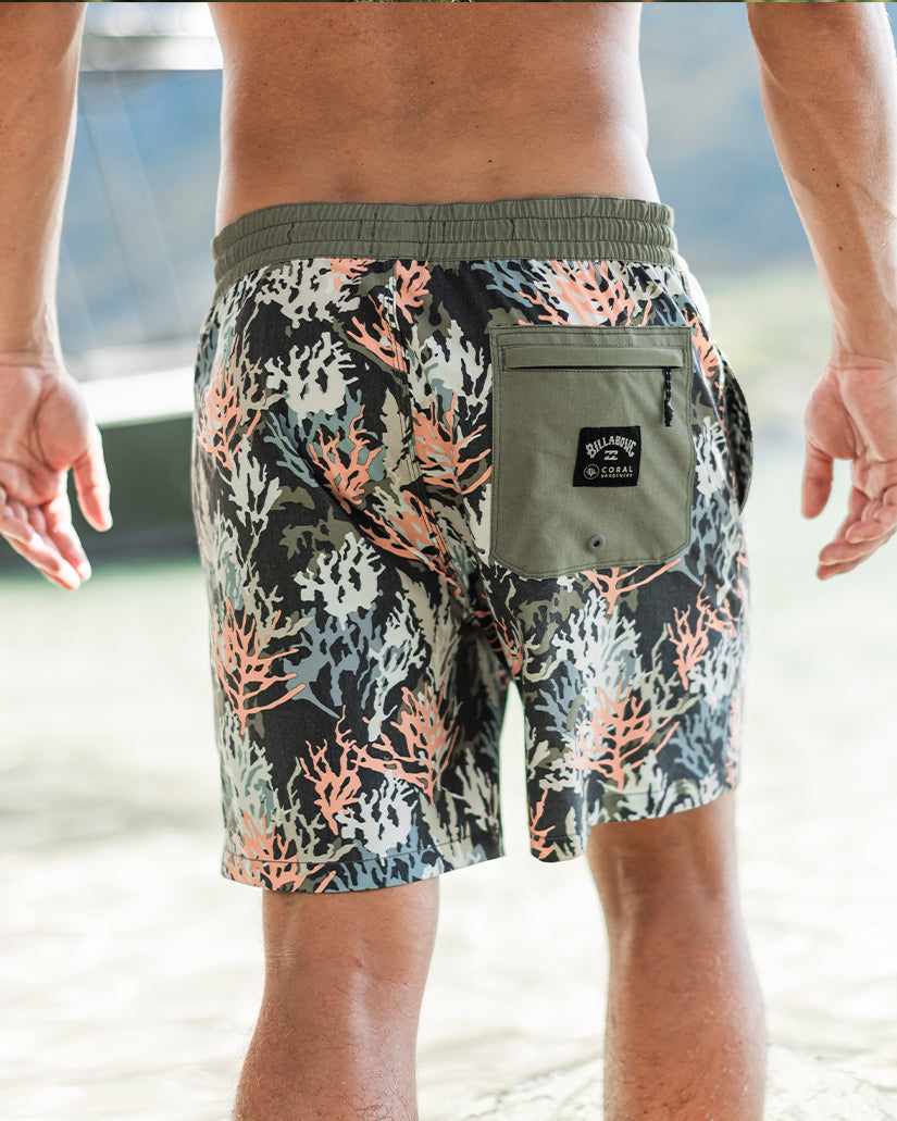 Coral Gardeners 17" Layback Swim Trunks - Multi