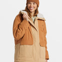 Road To Laguna Hooded Parka Jacket - Wet Sand