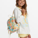 Girls Mini Mama Backpack - Green Tropics