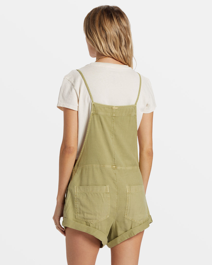 Wild Pursuit Romper - Avocado