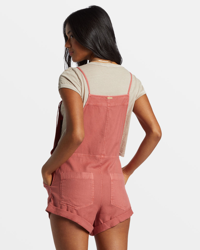 Wild Pursuit Romper - Red Clay