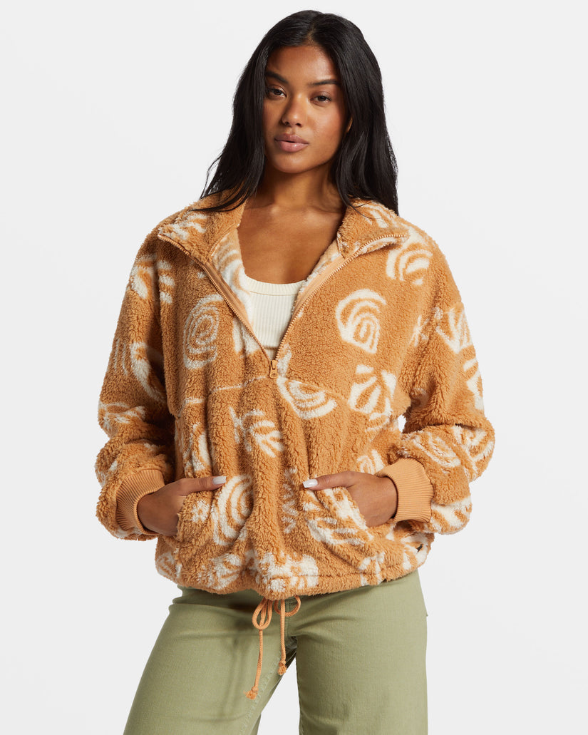 Time Off Half-Zip Fleece Pullover - Shoreline