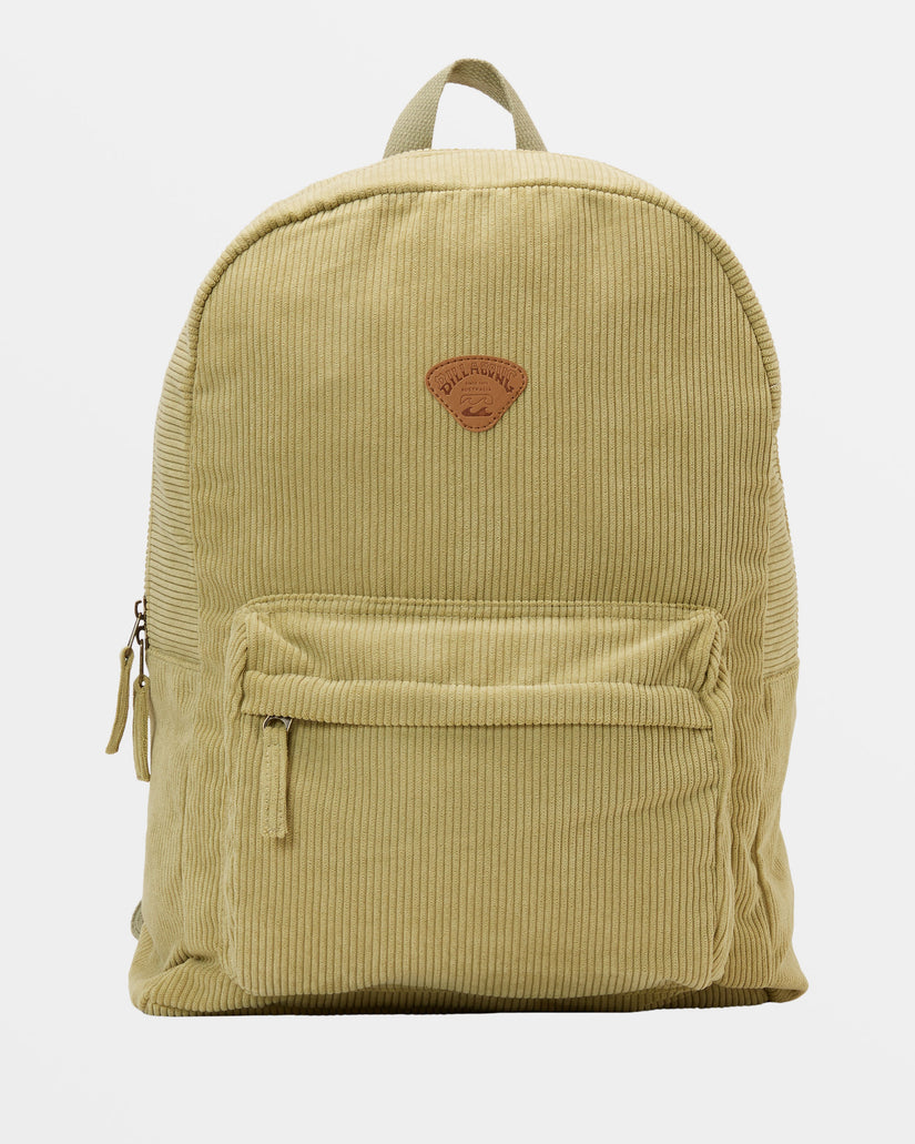 Schools Out Corduroy Backpack - Willow