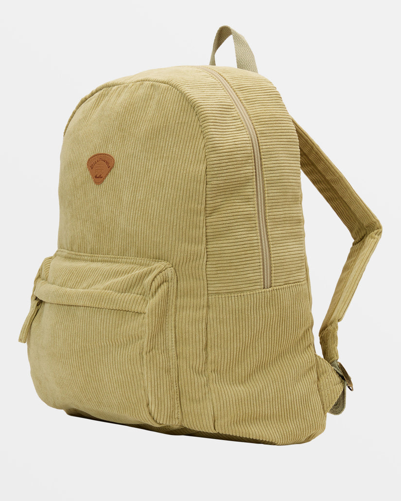 Schools Out Corduroy Backpack - Willow