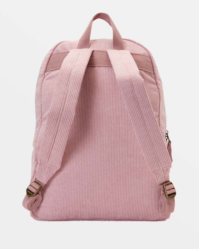 Schools Out Corduroy Backpack - Iced Lavender