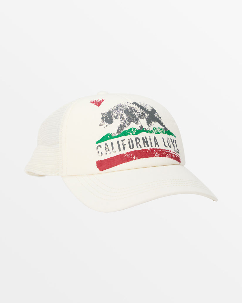 Pitstop Trucker Hat - White