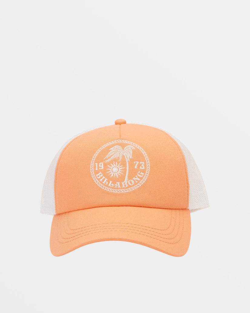 Aloha Forever Trucker Hat - Peach Paradise