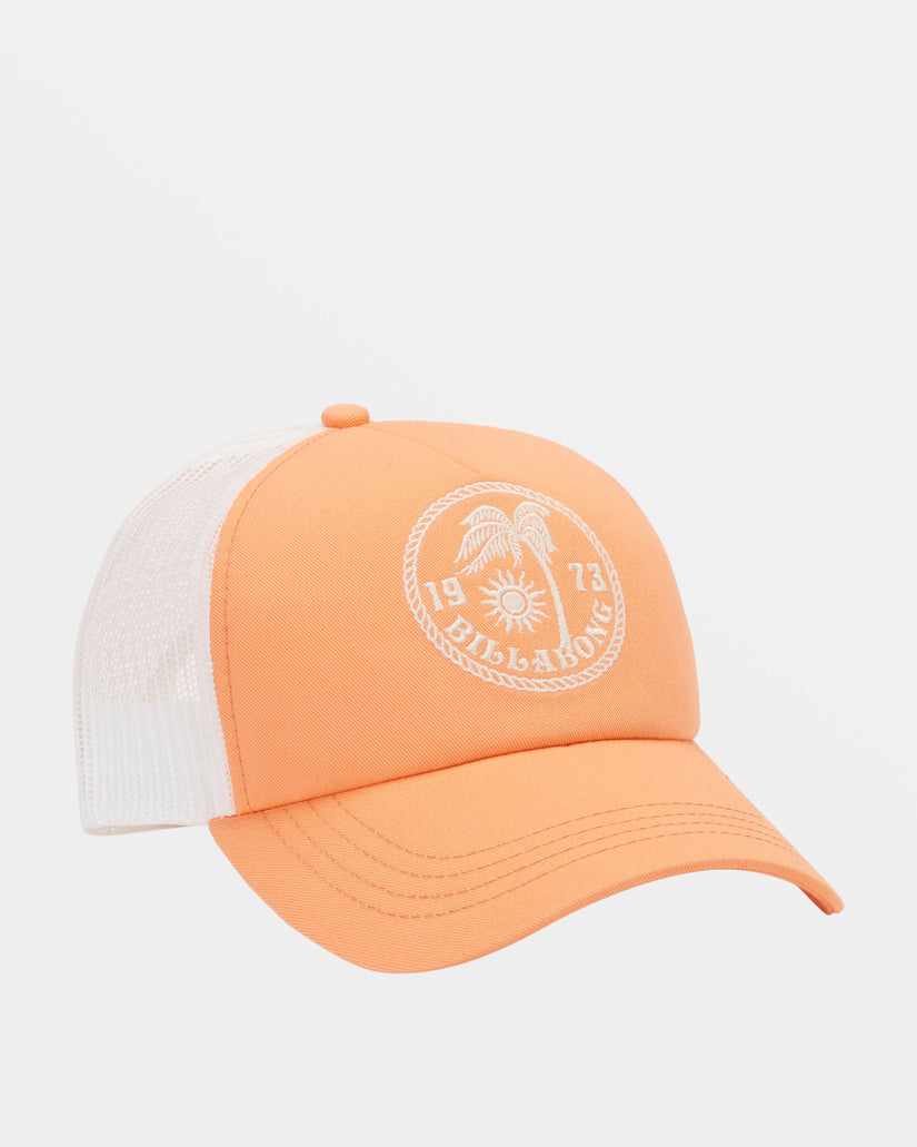 Aloha Forever Trucker Hat - Peach Paradise