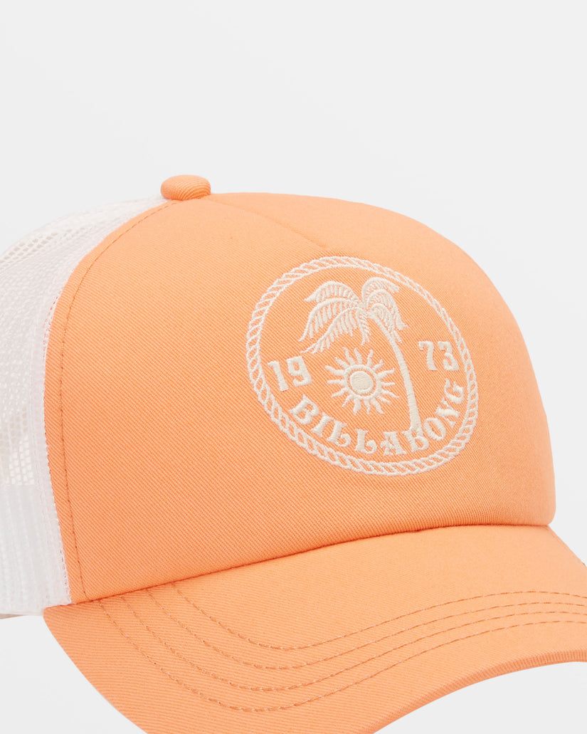 Aloha Forever Trucker Hat - Peach Paradise