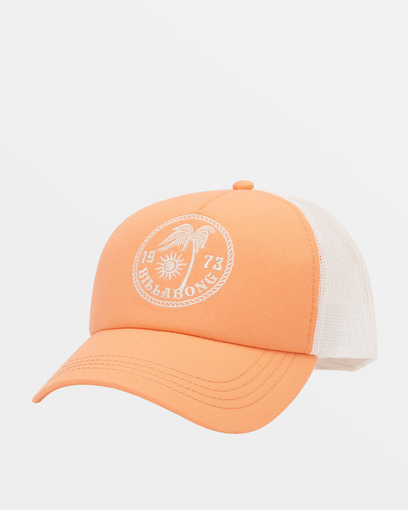 Aloha Forever Trucker Hat - Peach Paradise