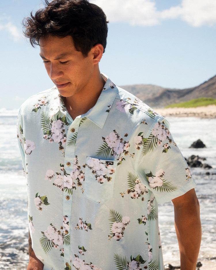 Kamea Short Sleeve Shirt - Mint