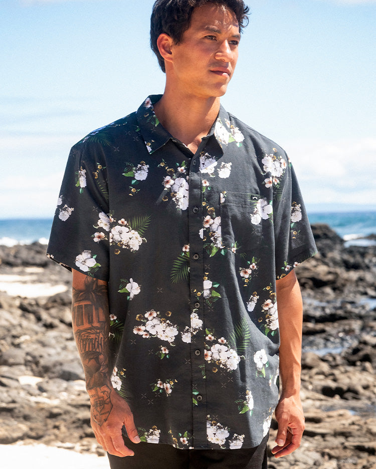 Kamea Short Sleeve Shirt - Black