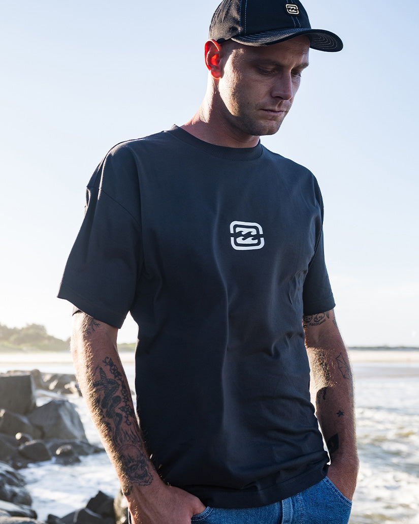 Bracket Wave OG T-Shirt - Washed Black