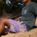 Good Times Layback 16" Swim Trunks - Dusty Purple