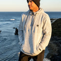 A/Div Boundary Hooded Half-Zip Pullover - Grey Heather