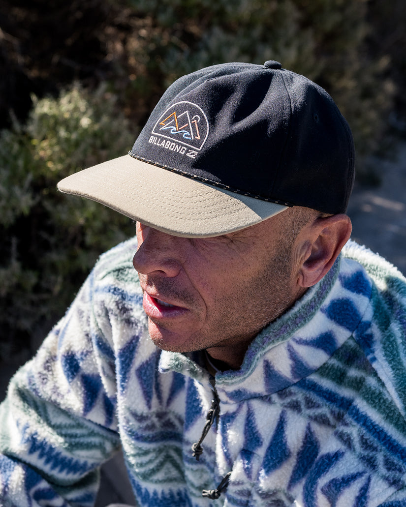 Adventure Division Baseball Hat - Black/Tan