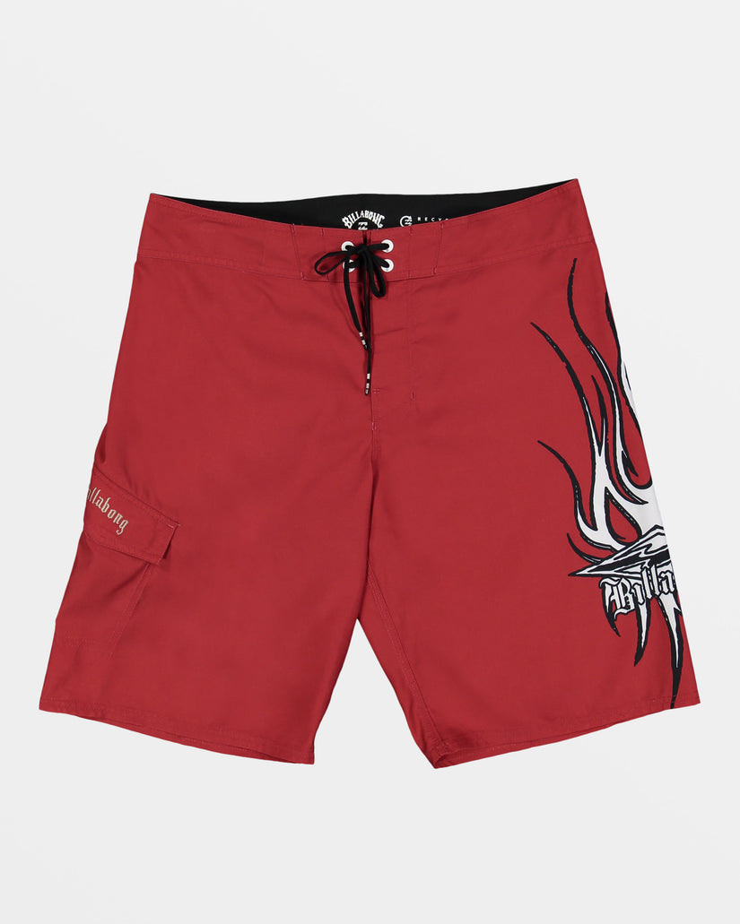 Flame Boardshort 21" - Core Red