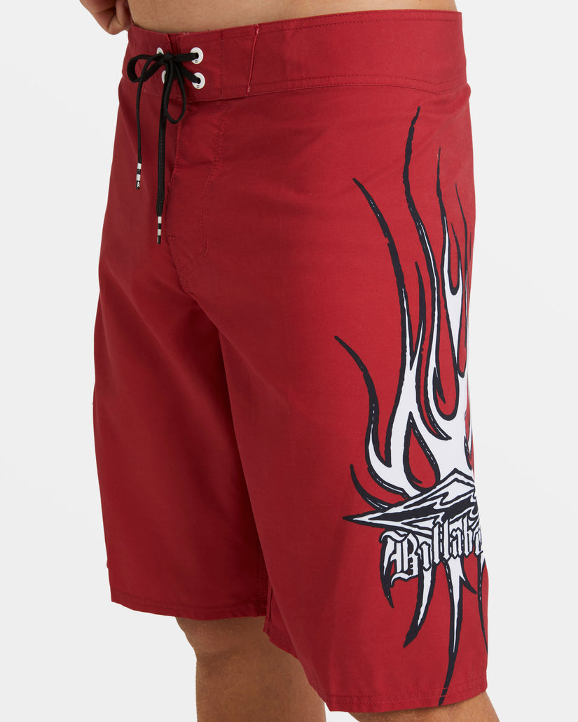 Flame Boardshort 21" - Core Red