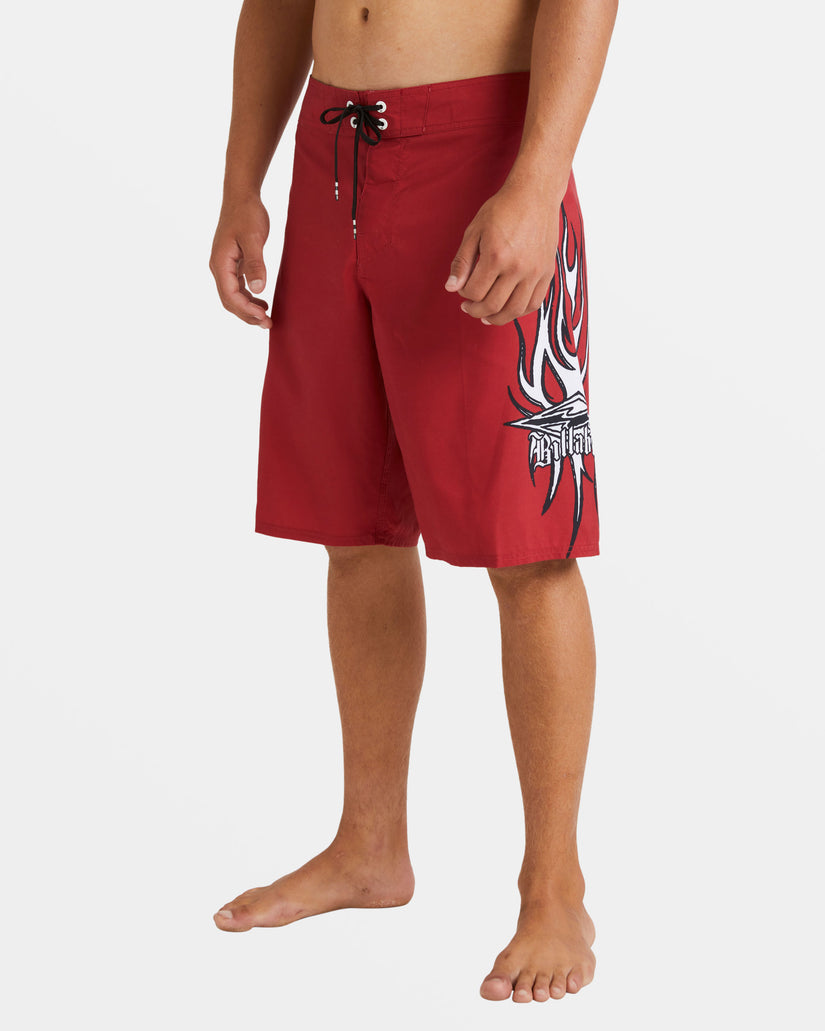 Flame Boardshort 21" - Core Red