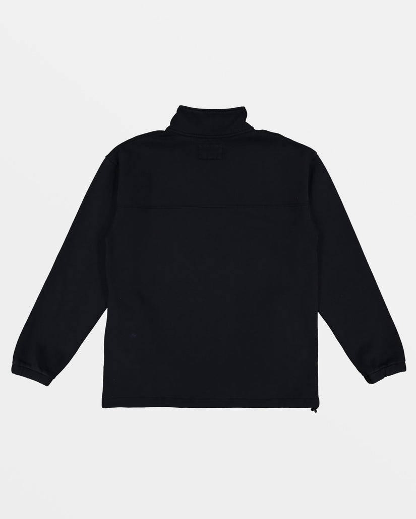 Otis King Pawn Half-Zip Pullover Sweatshirt - Black