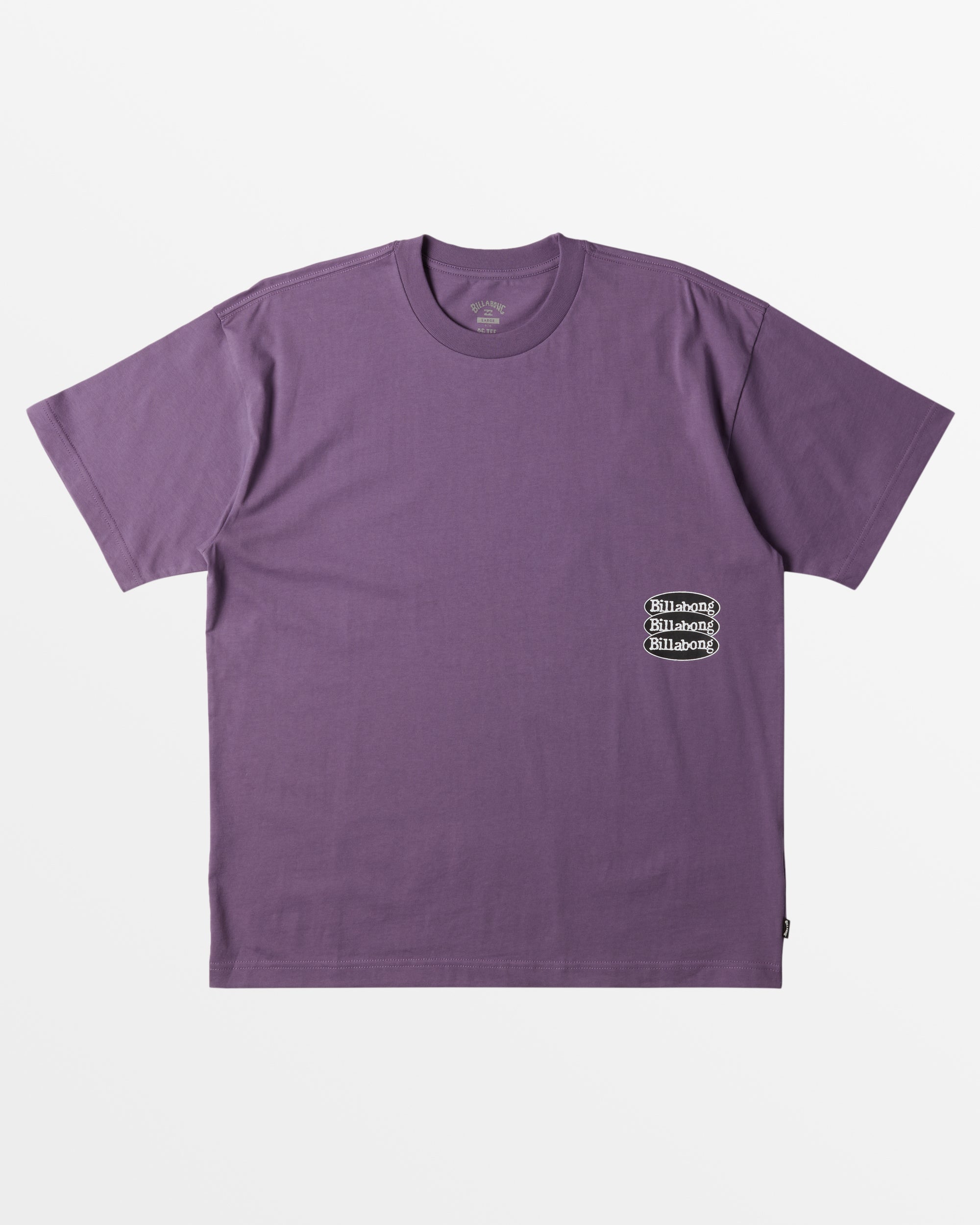 Stacked OG T-Shirt - Purple Ash