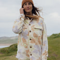 Happy Camper Shacket Button Sweater - Summer Rain