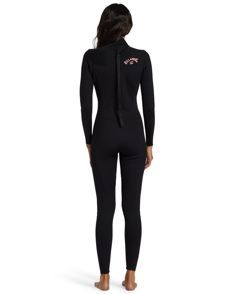 3/2mm Foil Back Zip Wetsuit - Black