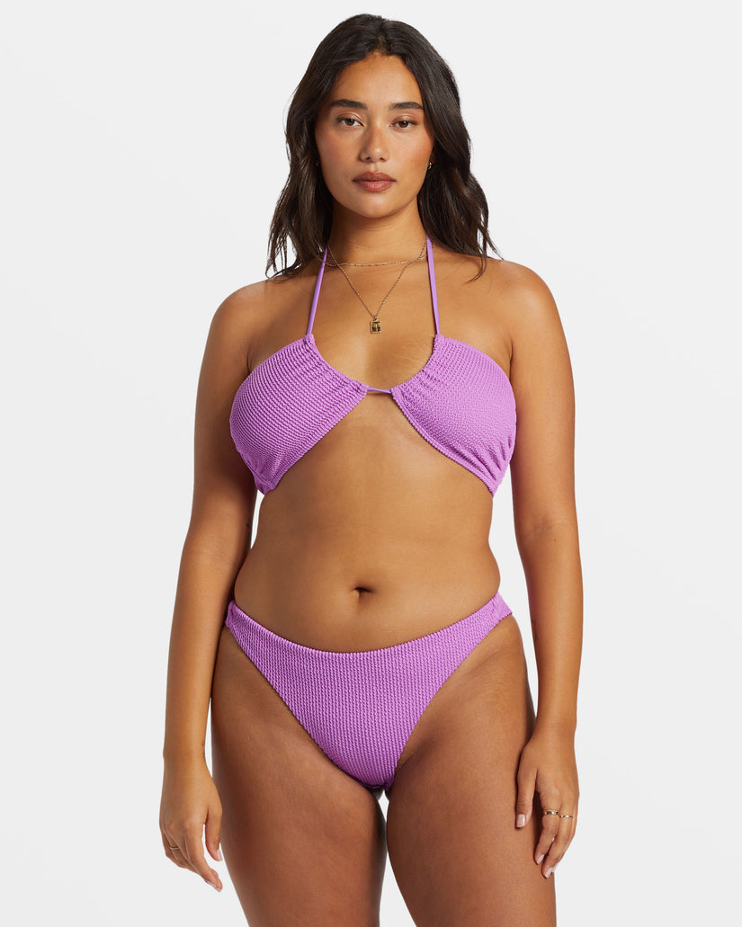 Summer High Tanga Bikini Bottoms - Bright Orchid