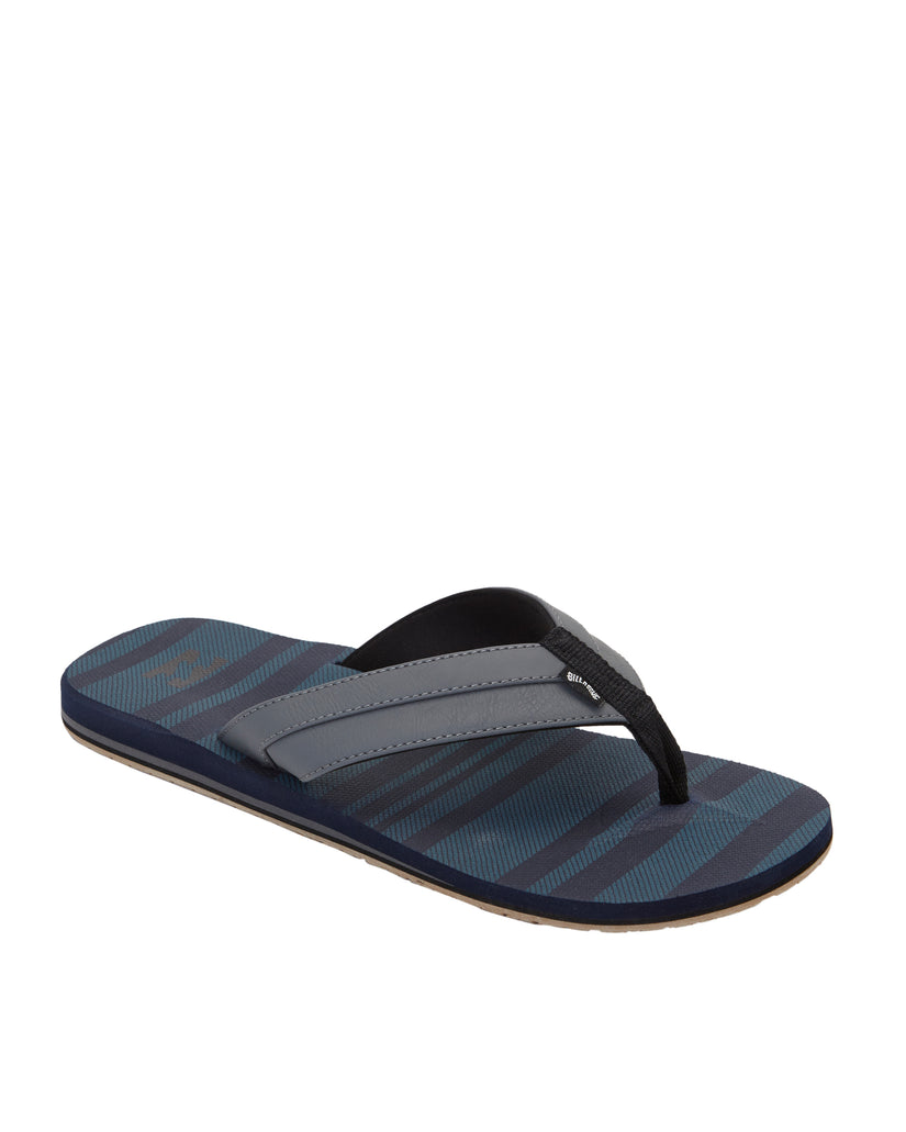 All Day Impact Print Slip-On Sandals - Dark Blue