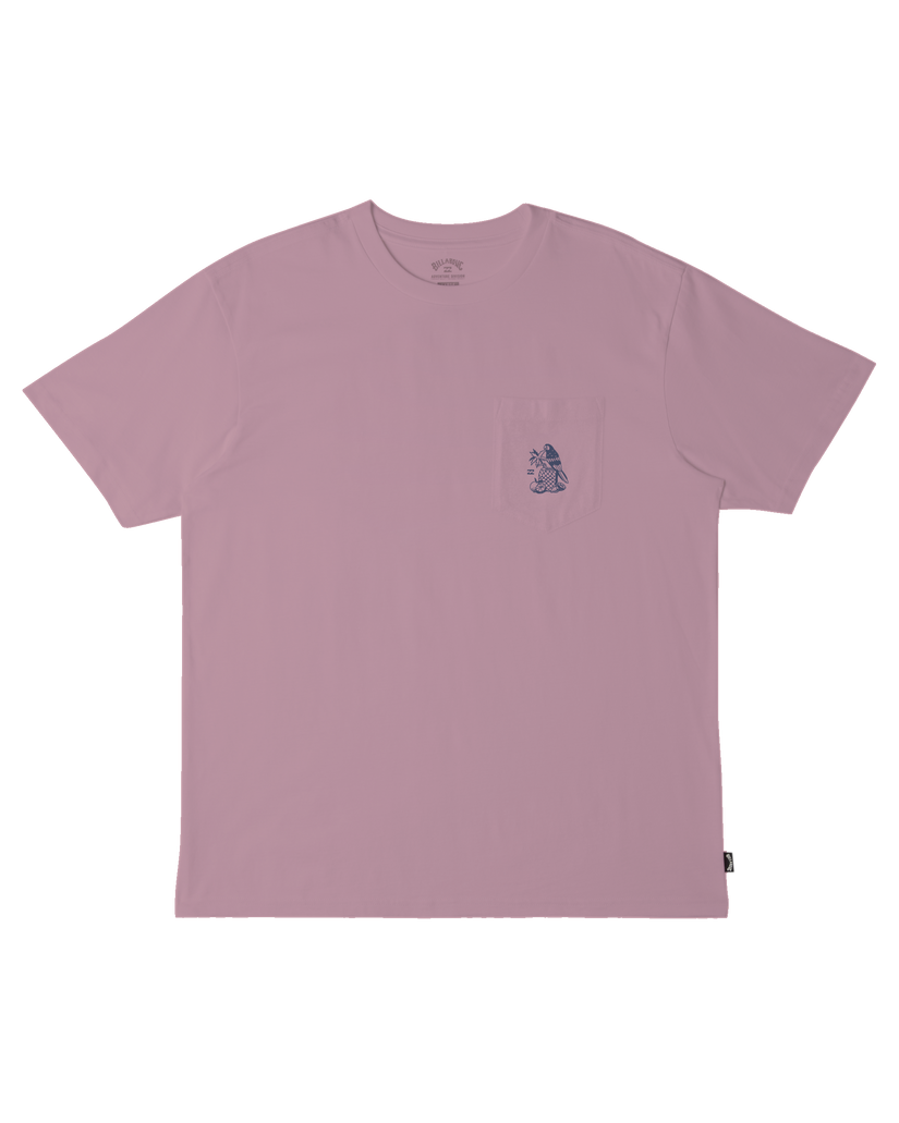 Tropicales Pocket T-Shirt - Dusty Pink